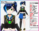 Vtuber活動用！立案から導入までサポートします live2dモデリング・パーツ分け立ち絵を全工程作ります！ イメージ7