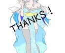 VTuber、Vライバー向け立ち絵描きます 女の子の立ち絵が得意です！添付画像のような感じです イメージ1