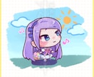 ゆる~いデフォルメキャラ【ミニキャラB】描きます SNSアイコン・グッズ・動画素材等ご自由にお使いください！ イメージ3