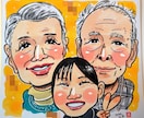 フジTV「いいとも！」似顔絵マスターが描きます 色紙に３名様分の似顔絵を描きます！プレゼントに最適！ イメージ1