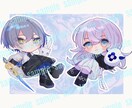 かわいいSDイラスト制作承ります アイコン、スタンプなどに！心を込めて描かせて頂きます！ イメージ5