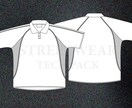 サッカーTシャツのデザインを作成します モックアップ作ります！チーム名・背番号も自由にカスタマイズ！ イメージ3