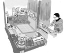 あなたの建物や愛車を手書きで描きます！ます リーズナブルなお値段で細密なオリジナルな絵を郵送します イメージ1