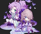 美麗イケメン・ちびキャラのアイコンを描きます 実務経験を活かしたキャラクターアイコン制作 イメージ5