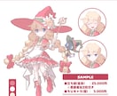 イラスト制作、キャラクターデザインお受けします 納期の順守と週1回以上の進捗報告をお約束します。 イメージ4