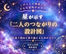 私たちはどんな関係なんだろう？を西洋占星術で見ます 【ホロスコープ相性鑑定】片思い・恋愛・夫婦関係等お悩みの方に イメージ1