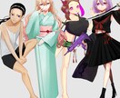 TRPGで使用できる全身立ち絵描きます 最短7日。お急ぎの場合は要相談。安い。 イメージ4