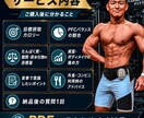 摂取カロリーとPFCを個別計算します 現役トレーナーが目標に合うカロリーとPFCを設計 イメージ3