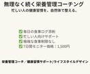 栄養管理サポートさせていただきます ｜忙しい人の健康を食事添削で超簡単にサポート！ イメージ2