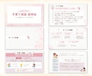女性が心ときめくスライド資料を作成します 思わず見たくなる資料をCanvaで作成いたします！ イメージ3
