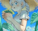 アイコン・サムネイルなど厚塗りでお描きします リアル調とアニメ調の中間の絵柄 イメージ2