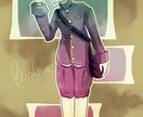 ダークで物語性のある個性全開なイラストお描きします YouTubeサムネ、歌ってみた、ボカロMV用等に♪ イメージ5
