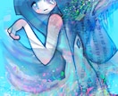 個性的で目立つ唯一無二のイラストを描きます あなたの作品やプロフィールを私のイラストでより個性的に イメージ1