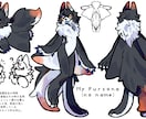 獣人/ケモノ特化　イラスト製作お請けいたします キャラクターのアイコン、立ち絵制作お受けします。 イメージ7