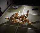 竹などを用いて空間デザイン、壁面デザインをします 現代美術家が空間デザイン、壁面デザインをします イメージ4