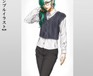 かっこいいキャラクターの立ち絵を描きます TRPGやゲーム等で使用できる立ち絵を描かせていただきます！ イメージ4