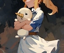 修正無制限！高クオリティ厚塗りイラスト作成します 【ラフ・修正無制限！】100%満足を目指して描き切ります イメージ8