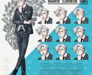 TRPGやゲーム動画などの立ち絵制作いたします あなた用のイラストを描きます！ イメージ2