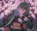 アニメ塗りでポップな女の子イラスト制作いたします 表情が魅力的な女の子イラストはおまかせください！ イメージ8