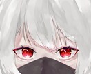 サムネイルやアイコン可愛く描きます きらきらで儚い作品に仕上げます イメージ2
