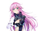 やさしくて可愛い女の子イラストを描きます 目を惹くSNSアイコンや、サムネイルが欲しい方に イメージ3