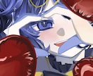 目を惹くイラストを描きます 顔アップイラストを得意としてます！ イメージ1