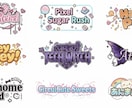 商用可！VTuberネームロゴなどデザインします ご依頼いただければ系統問わず作成させて頂きます！！！ イメージ9