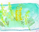 イラストを描きます クレヨン、水彩、色鉛筆を使い風景、花、野菜、などを描きます。 イメージ1