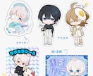 配信・グッズ映えするミニキャラ(SD)制作します 商用利用込み◎ 配信者・Vtuber・クリエイター様向け イメージ8