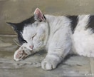 ペット絵画制作いたします サイズF4号で油絵の実物を納品させていただきます。 イメージ1