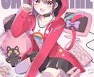 SNSのアイコンや歌ってみたサムネイル等描きます 可愛くてキラキラしたイラストが得意です！ イメージ5
