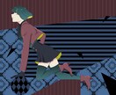 SNSアイコン、イラスト作成をお受け致します あなたの中のイメージを教えて下さい イメージ5