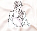 インスタ映え◎アイコンにも◎柔らか線画 描きます お写真とヒアリングを元に柔らかな印象のイラストを♡ イメージ3