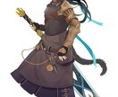 アイコンや一枚絵◎華のあるイラストをお描きします YouTube・同人作品・PBW・うちの子など　商用利用OK イメージ5