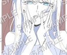 単体絵、アイコン絵など描きます イラスト、単体、アイコン絵、グッズ化可。 イメージ4