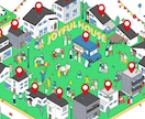 住宅展示場のイラストをわかりやすく魅力を伝えます 住宅展示会・モデルハウスイベント・街づくりプロジェクトに イメージ1