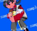ミニキャラ描きます 独特の雰囲気のミニキャラを描きます！ イメージ1