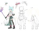 イラスト制作いたします アイコン・立ち絵・一枚絵・キャラデザなど イメージ5