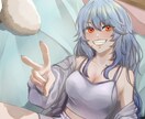最短3日でSNSで使えるアイコンを描きます かわいいからかっこいいまでおまかせください!! イメージ2