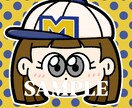 イラストオーダー受け付けてます 可愛いポップなアイコンイラストお描きします。 イメージ1