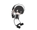 全身:ちびキャラ制作いたします あなただけの彩度低めのちびキャラを制作いたします！ イメージ2