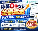 ジョブメドレーの採用運用を30日間代行します 応募ゼロなら全額返金｜年商2億円企業の現役COO イメージ1
