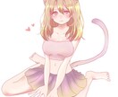 最短３日納品✳︎イラストお描きします 全身、バストアップどちらも可能です！ イメージ3