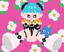 ポップでかわいいアイコン作成いたします 人物または動物のイラストです。 イメージ1