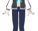 オリジナルキャラクター立ち絵描きます ビビットなアニメ塗りのキャラ立ち絵を描きます イメージ4