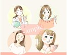 SNSやブログで大活躍！目を引くイラスト描きます 商用利用可☆他アカウントと差別化！ふんわり繊細なアイコンです イメージ7
