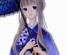アイコン用等のイラストを制作します 髪の毛にこだわった可愛さご提供します イメージ3