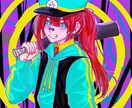 歌ってみたのサムネイルイラストを描きます 模写からオリジナル構図まで！様々な系統のイラストを描きます。 イメージ3