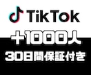 TikTokのフォロワー＋1000人増加させます 動画投稿しているアクティブなアカウントからもフォローが届く！ イメージ1