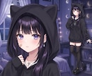 後発Vtuber制作と配信活動に必要な素材作ります 配信画面/背景/ネームロゴ/離席中/待機中/OP/EDセット イメージ4